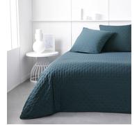 Couvre lit boutis ESSENTIAL - TODAY - Vert foncé 220x240 cm