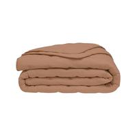 Couvre lit en Gaze de Coton, Sweet, 260 x 240 cm, ESSIX, Beige Moyen