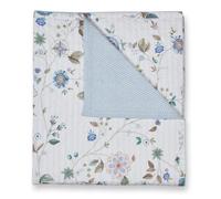Couvre-lit FLORES BAILANDO 220 x 260 cm, blanc, percale de coton, Pip Studio