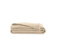 Couvre-lit gaufré en Coton, Songe, Vanille, 260x240 cm, Essix, Beige