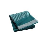 Couvre lit 2 personnes 240 x 260 cm coton/polyester tisse adele Bleu