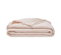 Couvre lit uni en Gaze de Coton, Jazzy, 260x240cm, Essix