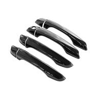 Couvre-poignée de Porte Compatible Avec Peugeot Pour Expert Pour Traveller 2016 2017 2018 2019 2020 2021 2022 2023 2024 Décorations De Poignées De Porte De Voiture(Bright black,Handle 1 Keyhole)