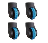 Couvre-roues de valise en Silicone réglable, 4 pièces, couvre-roues de bagages, pour réduire le bruit, accessoire de protection pour bagages