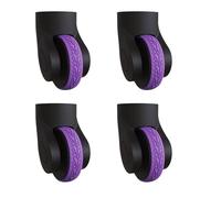 Couvre-roues de valise en Silicone réglable, 4 pièces, couvre-roues de bagages, pour réduire le bruit, accessoire de protection pour bagages