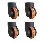 Couvre-roues de valise en Silicone réglable, 4 pièces, couvre-roues de bagages, pour réduire le bruit, accessoire de protection pour bagages