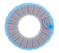 Couvre-Siège WC Tapis de Siège Doux et Pelucheux Lavable Universel | Housse de siège WC chaude et lavable Pour Hiver Maison Salle De Bain Hôtel Dortoir Camping-Car Déplacement Bleu