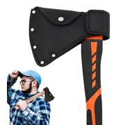 Couvre-tête De Hache - Housse De Hache Épaisse À Suspendre À La Taille, Protection D'étui De Chasse Compacte À Dégagement Rapide, Construction Légère De 43 G + Boucle De Retenue En Acier, Tissage En N