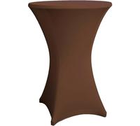 Couvrir de tables rondes bistrot / bar 80-86 cm brun - Housses diverses