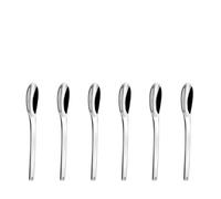 COUZON - Cuillère expresso et moka - Lot de 6 - Neuvième Art - Acier inoxydable 18/10, Finition Miroir, Epaisseur 2 mm, Longueur 115 mm - Inox