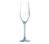 COUZON - Flûte à champagne - Lot de 6 - Sens - Krysta, Contenance 16 imensions : H22.3 x L6.3 x Diamètre buvant 4.4 cm - Transparent