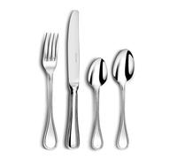 COUZON - Ménagère 24 couverts de table pour 6 personnes - Le Perle - Acier inoxydable 18/10, Finition Miroir, Epaisseur 3.5 mm - Inox