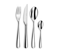 COUZON - Ménagère 48 couverts de table pour 12 personnes - Alpha - Acier inoxydable 18/10, Finition Miroir, Epaisseur 3.5 mm - Inox