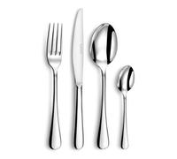 COUZON - Ménagère 48 couverts de table pour 12 personnes - Clipper - Acier inoxydable 18/10, Finition Miroir, Epaisseur 2.5 mm - Inox