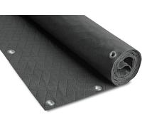 COVER IT Brise-Vue pour Balcon Premium 240 g/m² 100 x 700 cm Graphite | Écran de confidentialité pour Balcon avec Tissage gaufré pour Balcon, terrasse et Garde-Corps