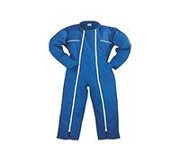 COVERGUARD 1068 - Combinaison de Travail - Taille XL - 2 Fermetures à Glissière - Polyester et Coton - Bleue
