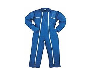 COVERGUARD 1068 - Combinaison de Travail - Taille XL - 2 Fermetures à Glissière - Polyester et Coton - Bleue