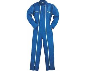 COVERGUARD 1069 - Combinaison de Travail - Taille XXL - 2 Fermetures à Glissière - Polyester et Coton - Bleue