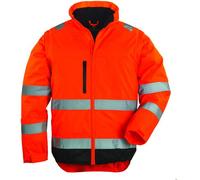 Coverguard - Blouson Haute Visibilité 2 En 1 Manches Amovibles Hi-way Xtra Orange L