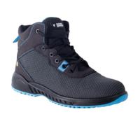 Coverguard - Chaussures de sécurité montantes en mailles résistantes noir et bleu CLAW RESIST HIGH S3 44