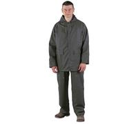 Coverguard - Ensemble de pluie vert en PU (Pack de 10) M