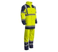 Coverguard Ensemble de Pluie Veste + Pantalon Haute visibilit須ydra,XL,Jaune