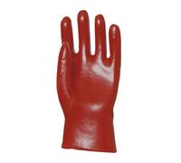 Coverguard Workwear Gants EUROSTRONG 3520 PVC rouge, enduction standard 27 cm, taille 10, 10 paires