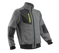 Veste de travail thermique grise MIKAN - avec col montant - T M Coverguard
