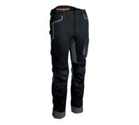 Coverguard - Pantalon de travail pour Homme avec réhausse dos Stretch BARU noir XXL