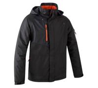 Coverguard - Parka de travail chaude et résistante Ripstop YUZU noir et orange XXXL