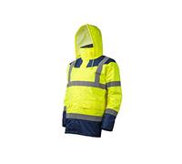 Parka Hiver Haute Visibilité De Travail Coverguard Keta (taille Au Choix)