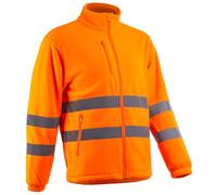 COVERGUARD RITTO Veste Polaire de Travail Orange Fluo L - 48/50 - Vêtement de Travail