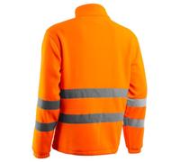 COVERGUARD RITTO Veste Polaire de Travail Orange Fluo M - 44/46 - Vêtement de Travail