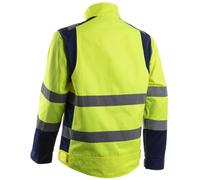 COVERGUARD Veste de travail haute visibilité HIBANA - Jaune FLuo 2XL - 56/58 - Vêtements haute visibilité
