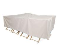 Cov'Up Housse de Protection pour Table de Jardin 240 x 130 x 60 cm, Taupe