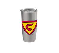Cow and Chicken Super Cow Logo Gobelet isotherme en acier inoxydable double paroi