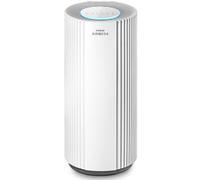COWAY Purificateur d’air grande pièce, CADR 734 m³/h, purifie 153 m² en 30 min, filtre HEPA fumée, allergies, poils animaux, odeurs, affichage PM1/2.5/10, mode éco, AIRMEGA 450 Blanc