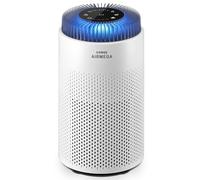 COWAY Purificateur d'Air pour Chambre & Maison. Idéal Allergies, Poussière, Pollen, Poils Animaux, Odeurs. Ultra-Silencieux 18,4 dB. Performance CADR 120,1 m³/h - AIRMEGA 50