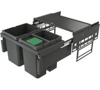 Cox® Base 360 K/600-3, système de collecte des déchets, avec couvercle anthracite, H 360 mm