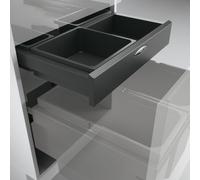 Cox Base-Boar 500, les Collecteurs de Déchets pour Frontauszüge, Anthracite