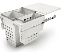 Cox® Wash Bac à linge coulissant 580/600-3 avec fermeture en douceur et amortisseur / 91 litres (2x 35 et 1x 21) / Bac à linge / Panier à linge