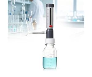 COYEUX Doseur À Manchon Réglable pour Flacons De Laboratoire (0-25 ML), avec Réglage Gradué Et Verrouillage du Volume, pour Les Enseignants Et Chercheurs en Laboratoire.