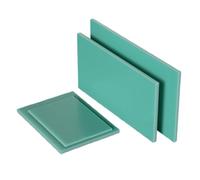 COYOUCO 1 PCS Feuille en Fibre De Verre FR4 Longueur 400Mm Largeur 500Mm Épaisseur 4Mm Planche en Époxy Verte CNC