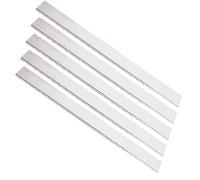 COYOUCO 5Pcs 6061 Barre Plate Solide en Aluminium 3Mm Épaisseur 500Mm Longueur Plaque Plate en Aluminium pour L'Artisanat, Industriel, Usinage, Découpe,10mm