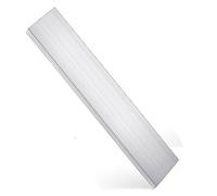 COYOUCO 6061 Barre Plate Solide en Aluminium 8Mm Épaisseur 495Mm Longueur 1Pcs Plaque Plate en Aluminium pour L'artisanat, Industriel, Usinage, Découpe,30mm