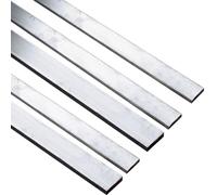 COYOUCO Barre en aluminium de 5 pièces, barre plate en aluminium 6X15/20/25X500mm, plaque plate en aluminium 6061 plaque à usage général, stock de moulin neuf solide,6 * 15 * 500mm 5