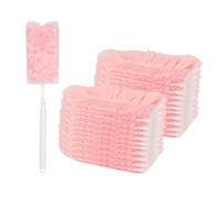 Cozary 20 Pièces Plumeaux Duster, Plumeau Poussiere Recharge Kit, avec 1 Telescopique Poignée, Recharges Plumeau Duster, pour Nettoyer La Poussière, La Saleté, Les Poils d'animaux, Attrape-Poussière