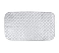 Cozlly Tapis de Repassage 48 * 85 cm, Tapis de Repassage Homes Argent Métallique, Nappe Rectangulaire de Repassage, Coton Tapis De Repassage, Portable Planche à Repasser pour la Maison, Voyager