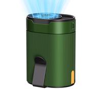 COZOME Ventilateur Portable À Pince, Mode Turbo 6600 Tr/min, 4 Vitesses, Autonomie 25 Heures, Ventilateur Rechargeable À Porter Sous Un T-shirt, Idéal Pour Travail, Randonnée, Camping Et Chantiers