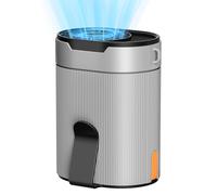 COZOME Ventilateur Portable À Pince, Mode Turbo 6600 Tr/min, 4 Vitesses, Autonomie 25 Heures, Ventilateur Rechargeable À Porter Sous Un T-shirt, Idéal Pour Travail, Randonnée, Camping Et Chantiers